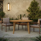 Cielo 59" Sunburst Outdoor Patio Teak Dining Table by Modway EEI-7601