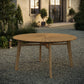 Cielo 59" Sunburst Outdoor Patio Teak Dining Table by Modway EEI-7601