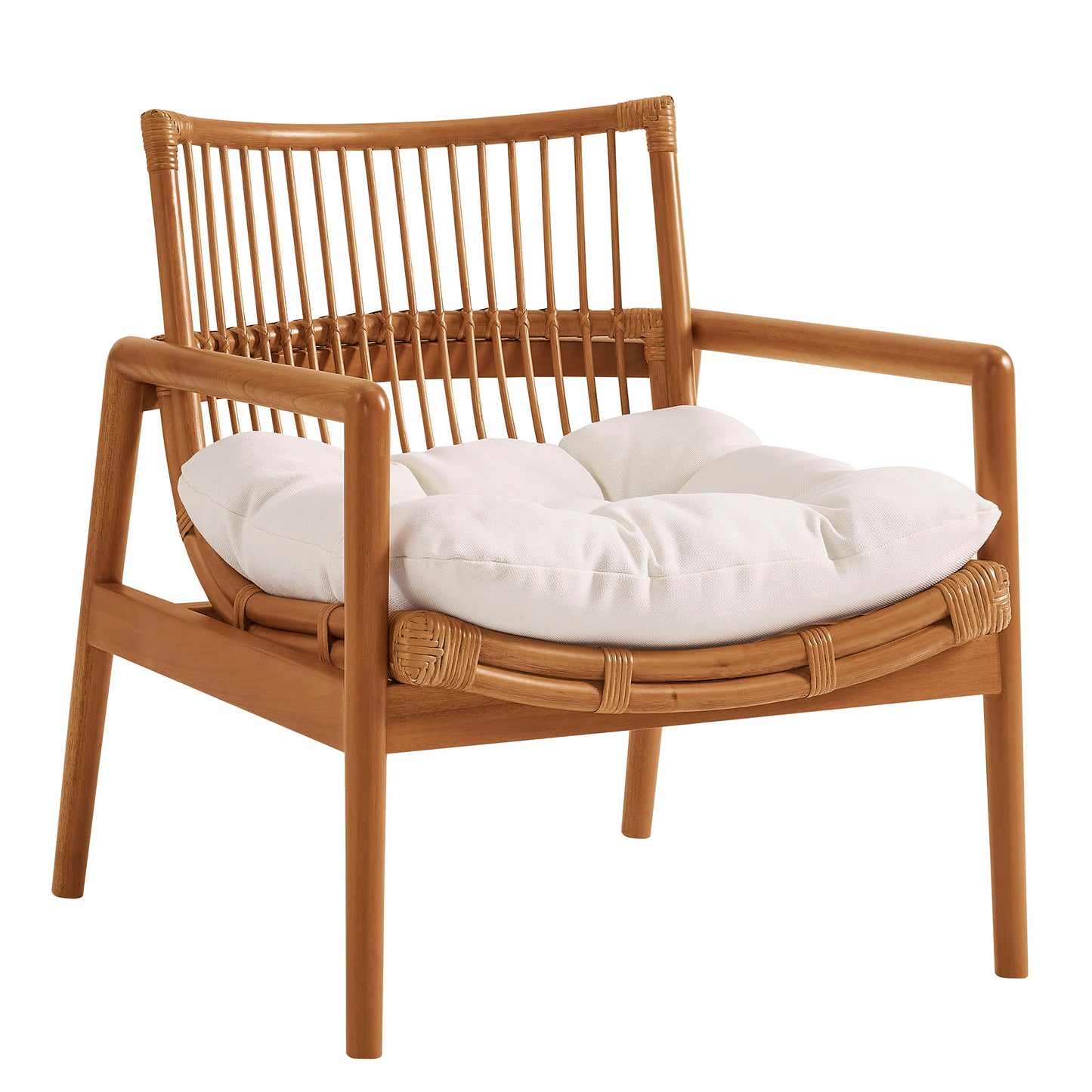 Tula Wood Rattan Lounge Chair by Modway EEI-7602