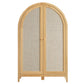 Calista 63 Inch Arched Storage Cabinet With Folding Desk by Modway EEI-7604
