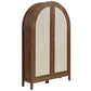 Calista 63 Inch Arched Storage Cabinet With Folding Desk by Modway EEI-7604