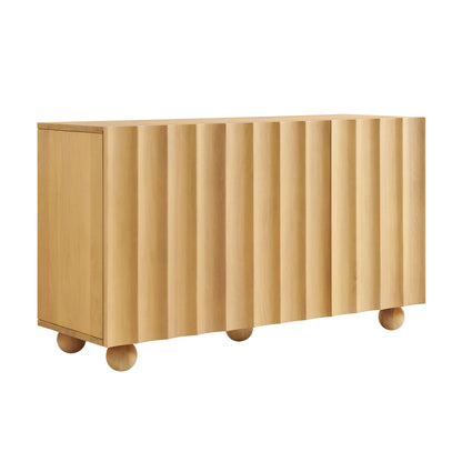 Sorren 54 Inch Scalloped Wood 3-Door Sideboard by Modway EEI-7605