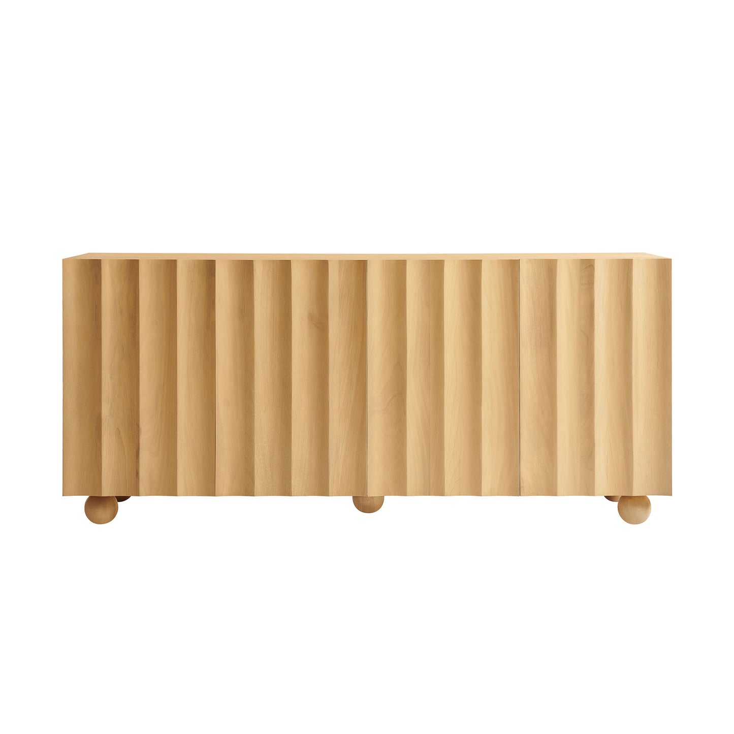 Sorren 72 Inch Scalloped Wood 4-Door Sideboard by Modway EEI-7606