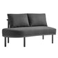 Porta 4 Piece Outdoor Patio Aluminum Modular Sofa Set by Modway EEI-7613