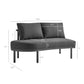 Porta Left-Arm Facing Outdoor Patio Aluminum Modular Piece by Modway EEI-7607