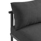 Porta 4 Piece Outdoor Patio Aluminum Modular Sofa Set by Modway EEI-7613