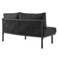 Porta Armless Outdoor Patio Aluminum Modular Piece by Modway EEI-7609