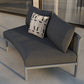 Porta Armless Outdoor Patio Aluminum Modular Piece by Modway EEI-7609