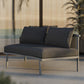 Porta Armless Outdoor Patio Aluminum Modular Piece by Modway EEI-7609
