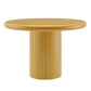 Belmonte 45 Inch Painted Wood Round Pedestal Dining Table by Modway EEI-7618