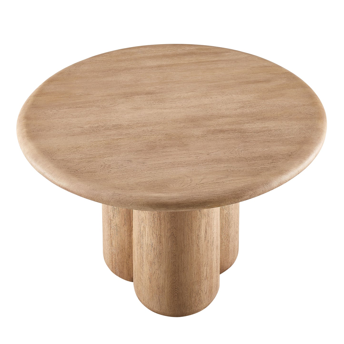 Tori 48 Inch Round Indoor and Outdoor Patio Dining Table by Modway EEI-7619