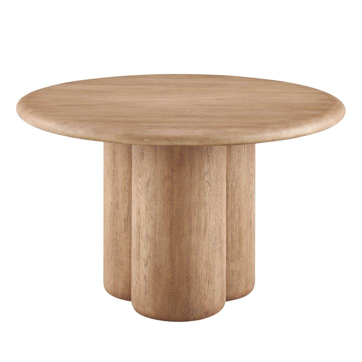 Tori 48 Inch Round Indoor and Outdoor Patio Dining Table by Modway EEI-7619