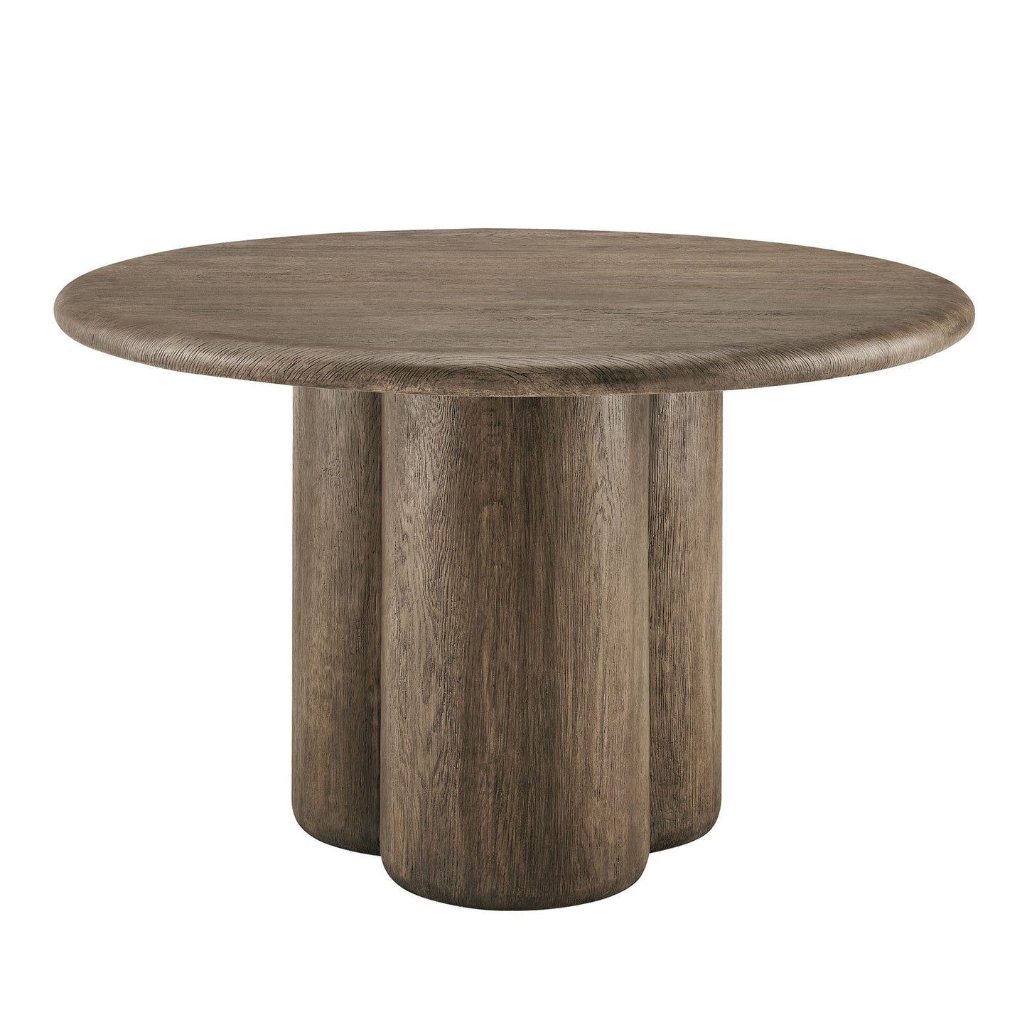 Tori 48 Inch Round Indoor and Outdoor Patio Dining Table by Modway EEI-7619