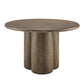 Tori 48 Inch Round Indoor and Outdoor Patio Dining Table by Modway EEI-7619