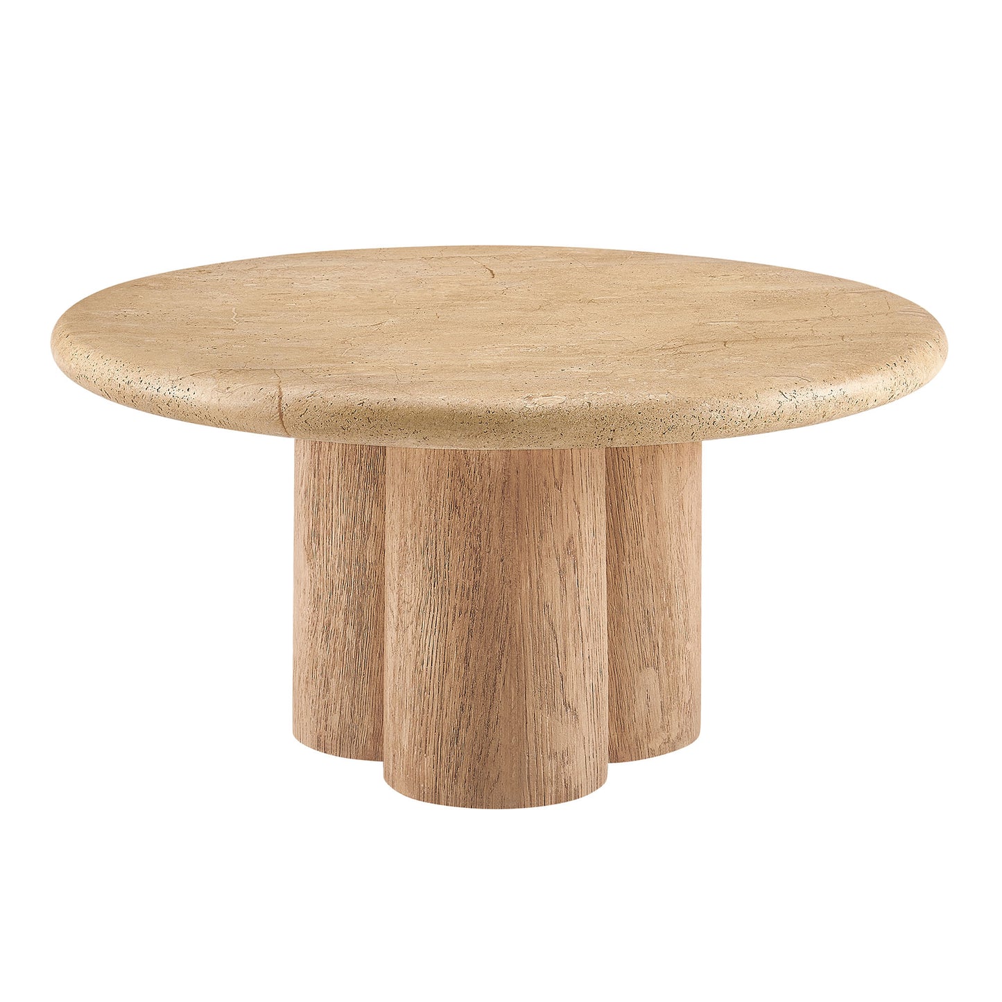 Tori 31 Inch Round Indoor and Outdoor Patio Coffee Table by Modway EEI-7620