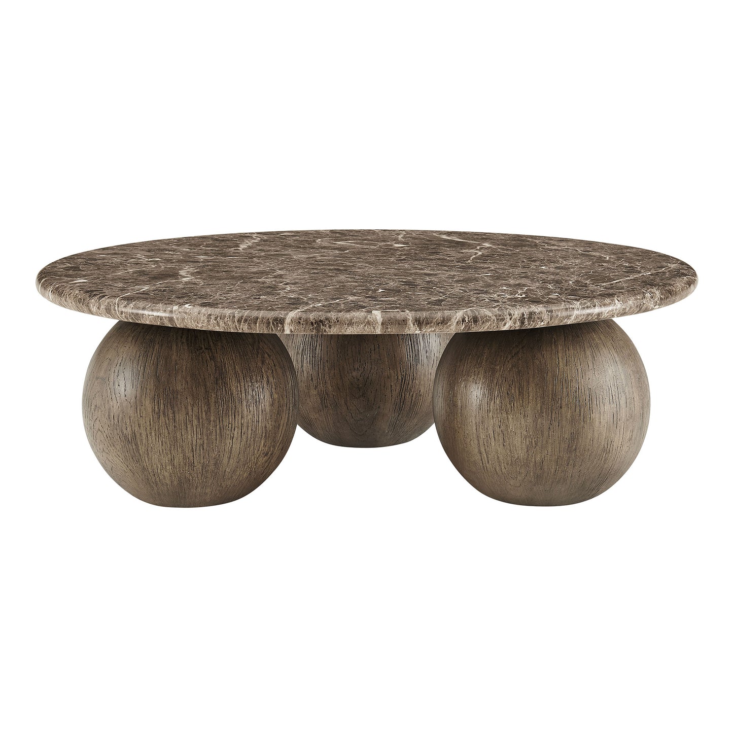 Pietra Indoor Outdoor Patio Round Coffee Table by Modway EEI-7622