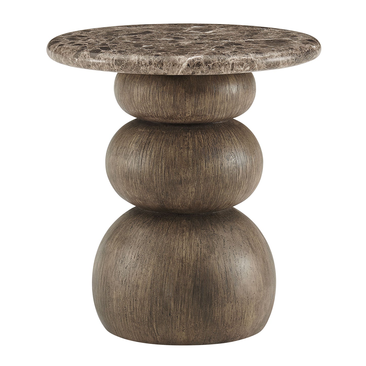 Pietra Indoor Outdoor Patio Round Side Table by Modway EEI-7625