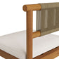 Eleni Outdoor Patio Teak Wood Bar Stools Set of 2 by Modway EEI-7626
