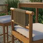 Eleni Outdoor Patio Teak Wood Bar Stools Set of 2 by Modway EEI-7626