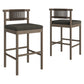 Eleni Outdoor Patio Teak Wood Bar Stools Set of 2 by Modway EEI-7626