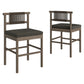Eleni Outdoor Patio Teak Wood Counter Stools Set of 2 by Modway EEI-7627