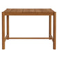 Eleni Rectangle 56-Inch Outdoor Patio Teak Wood Rectangular Bar Table by Modway EEI-7629