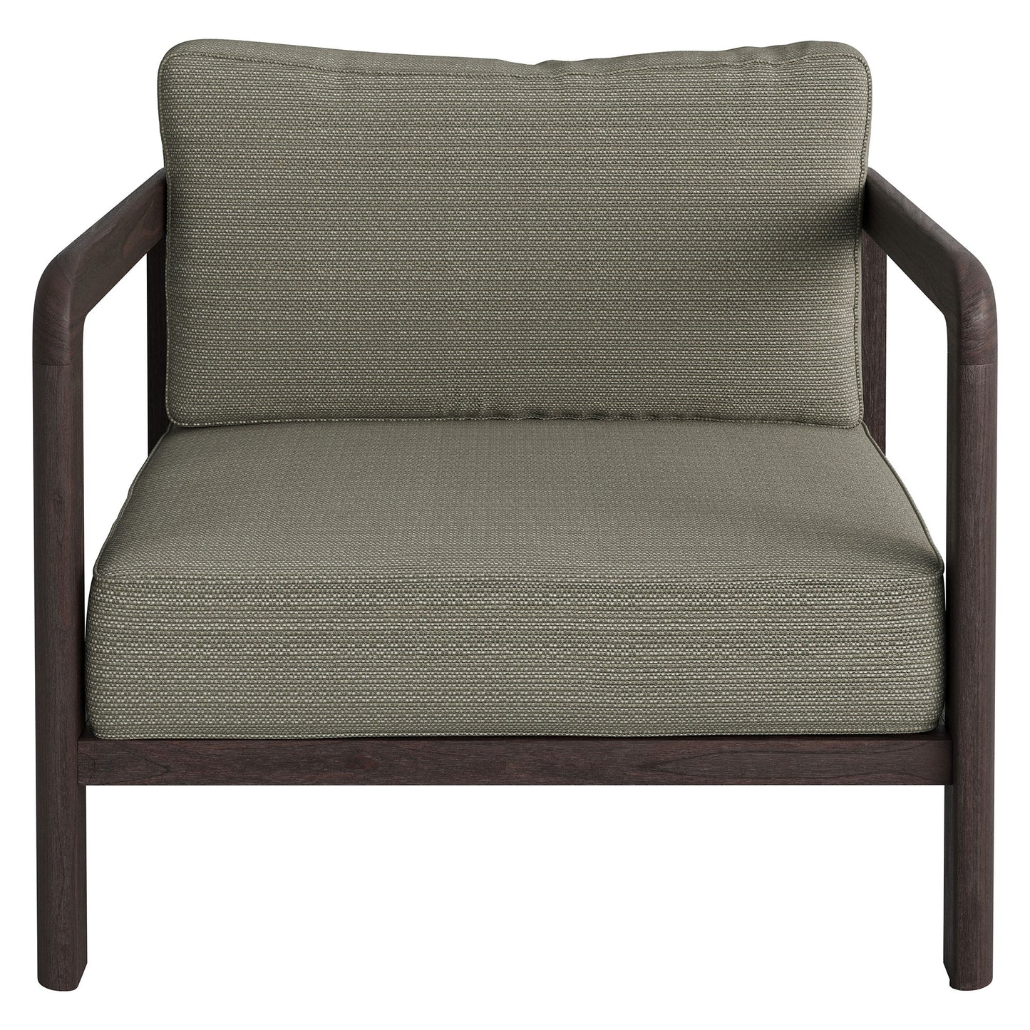 Kona Outdoor Patio Teak Wood Armchair by Modway EEI-7632