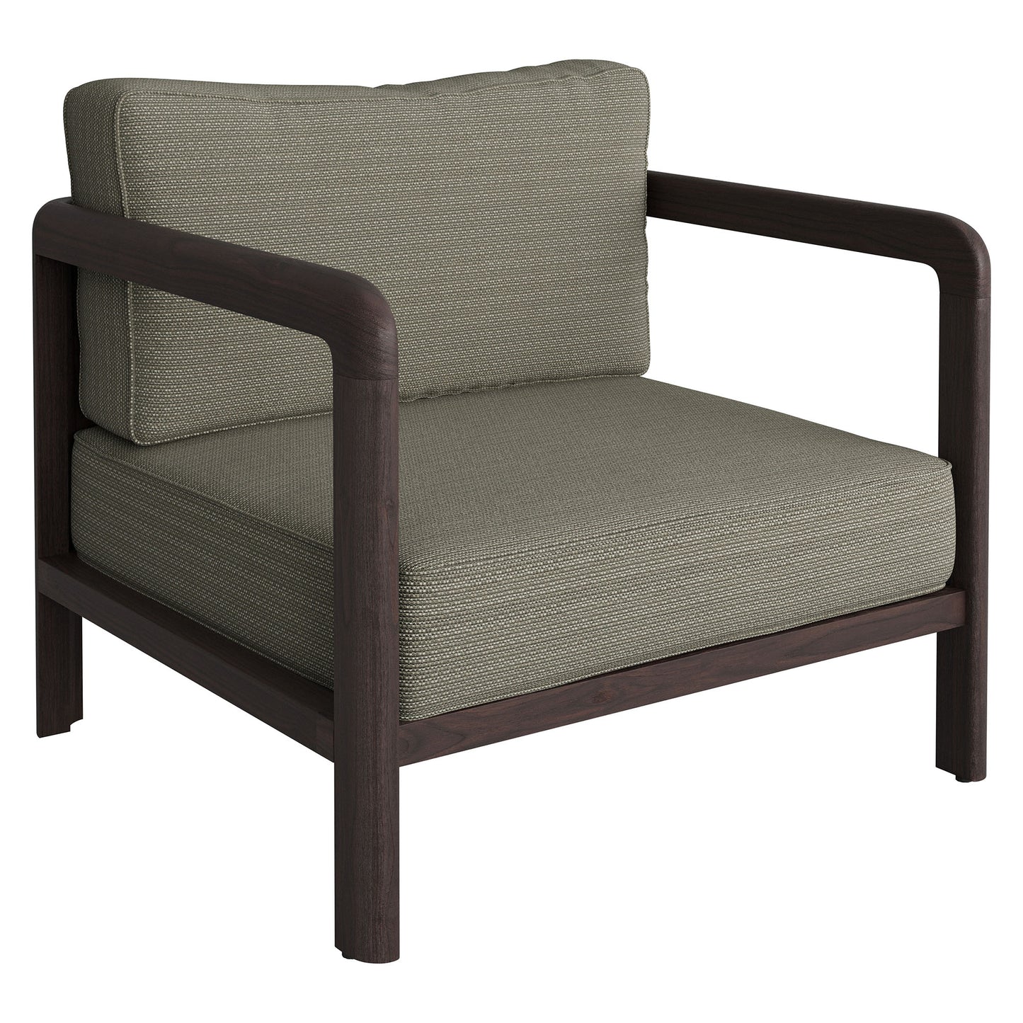 Kona Outdoor Patio Teak Wood Armchair by Modway EEI-7632