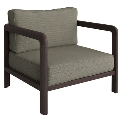 Kona Outdoor Patio Teak Wood Armchair by Modway EEI-7632