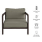 Kona Outdoor Patio Teak Wood Armchair by Modway EEI-7632