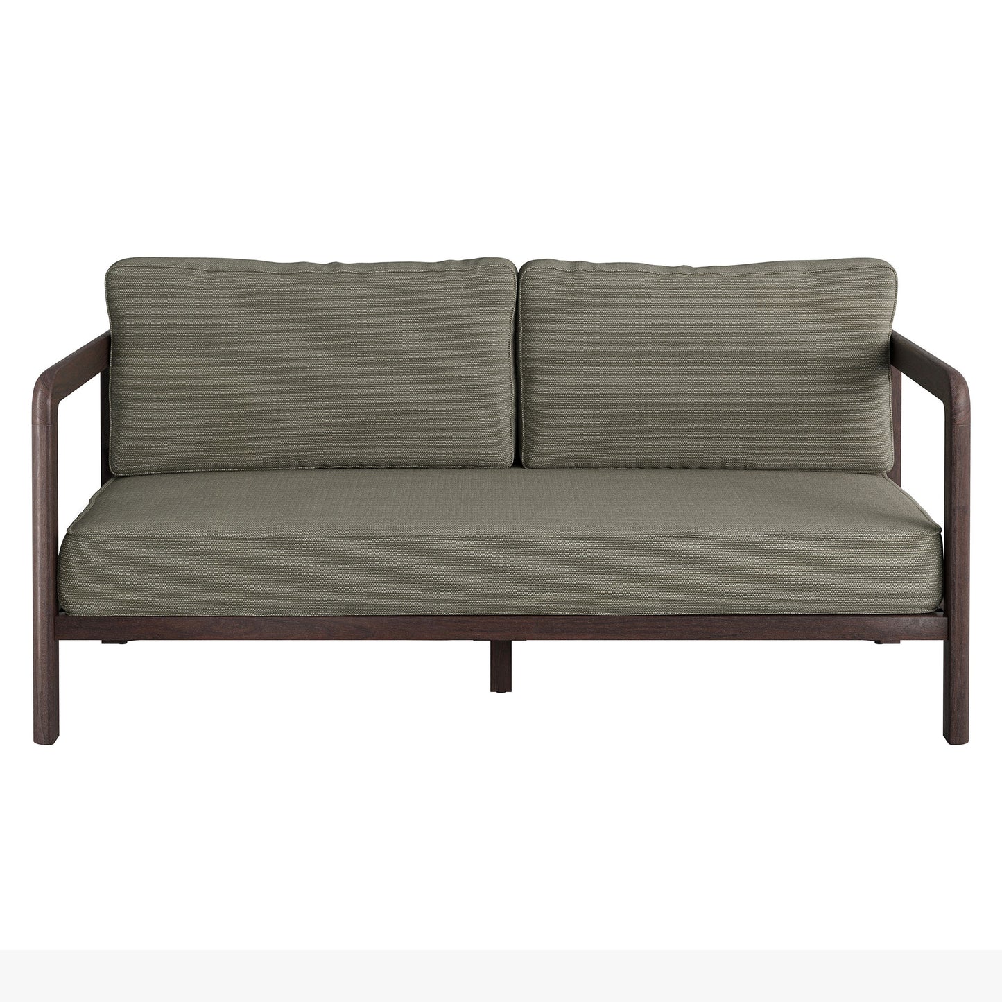 Kona Outdoor Patio Teak Wood Loveseat by Modway EEI-7633