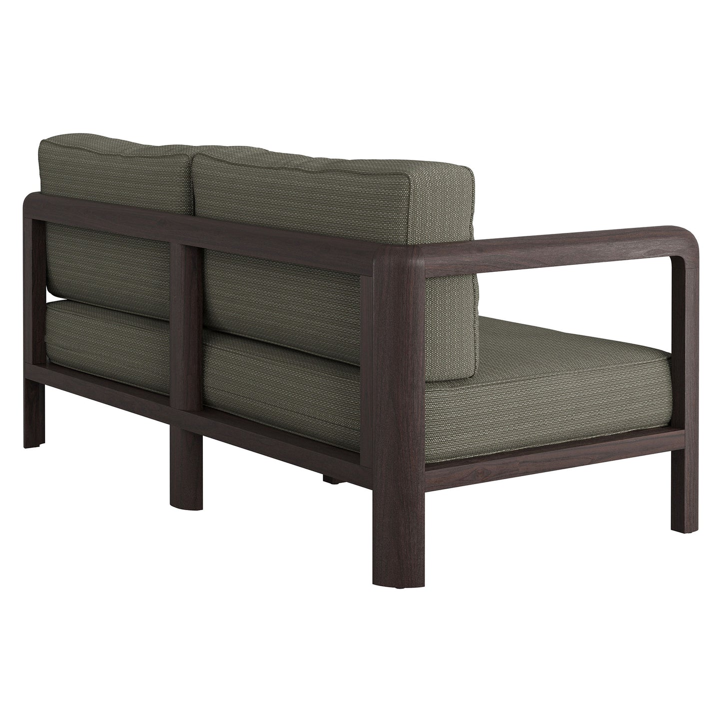 Kona Outdoor Patio Teak Wood Loveseat by Modway EEI-7633