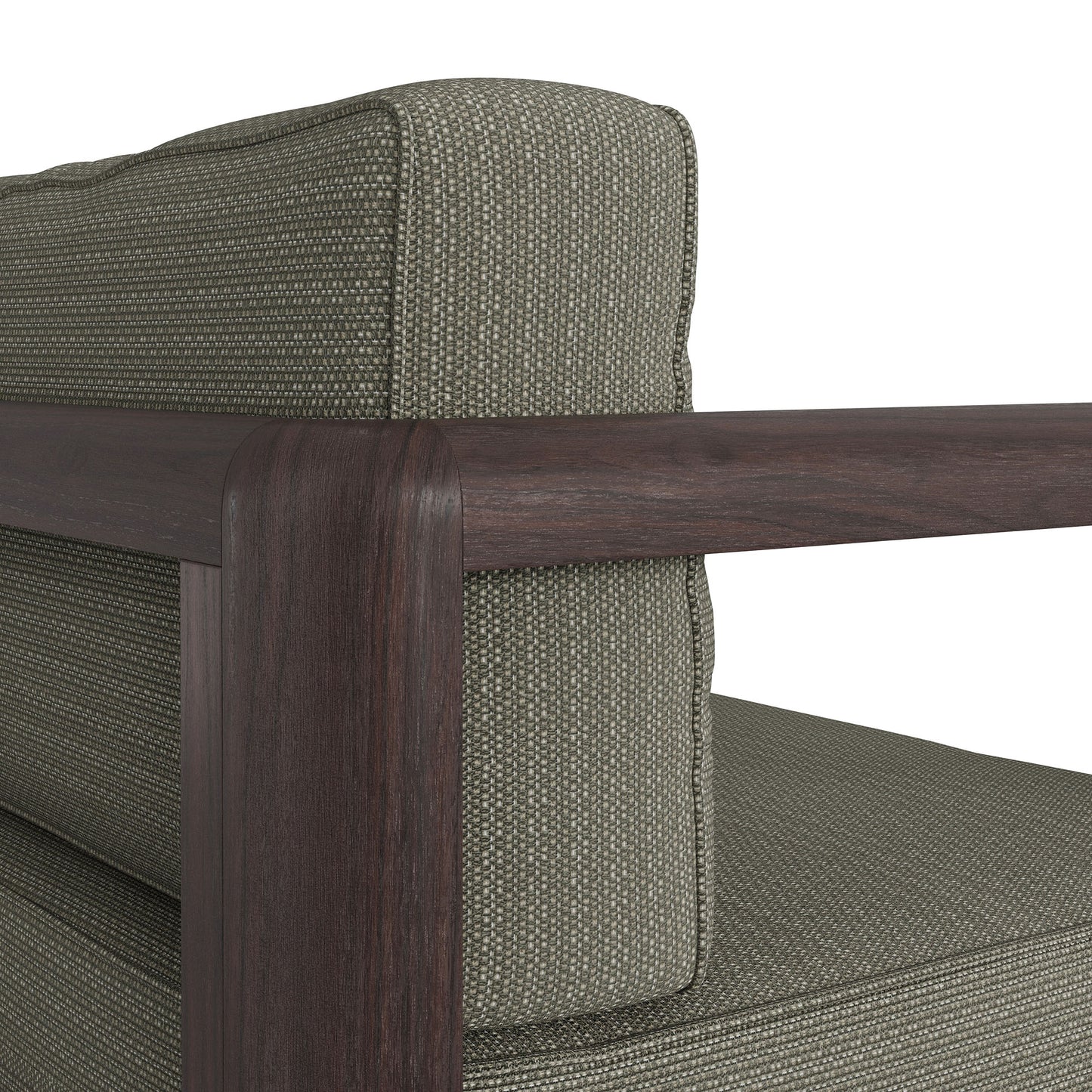 Kona Outdoor Patio Teak Wood Loveseat by Modway EEI-7633