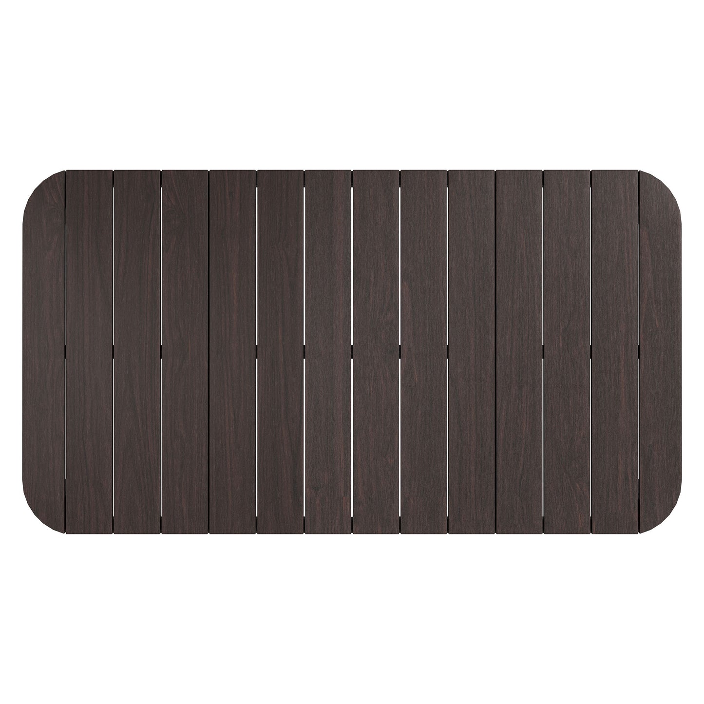 Kona 47 Inch Outdoor Patio Teak Wood Coffee Table by Modway EEI-7634