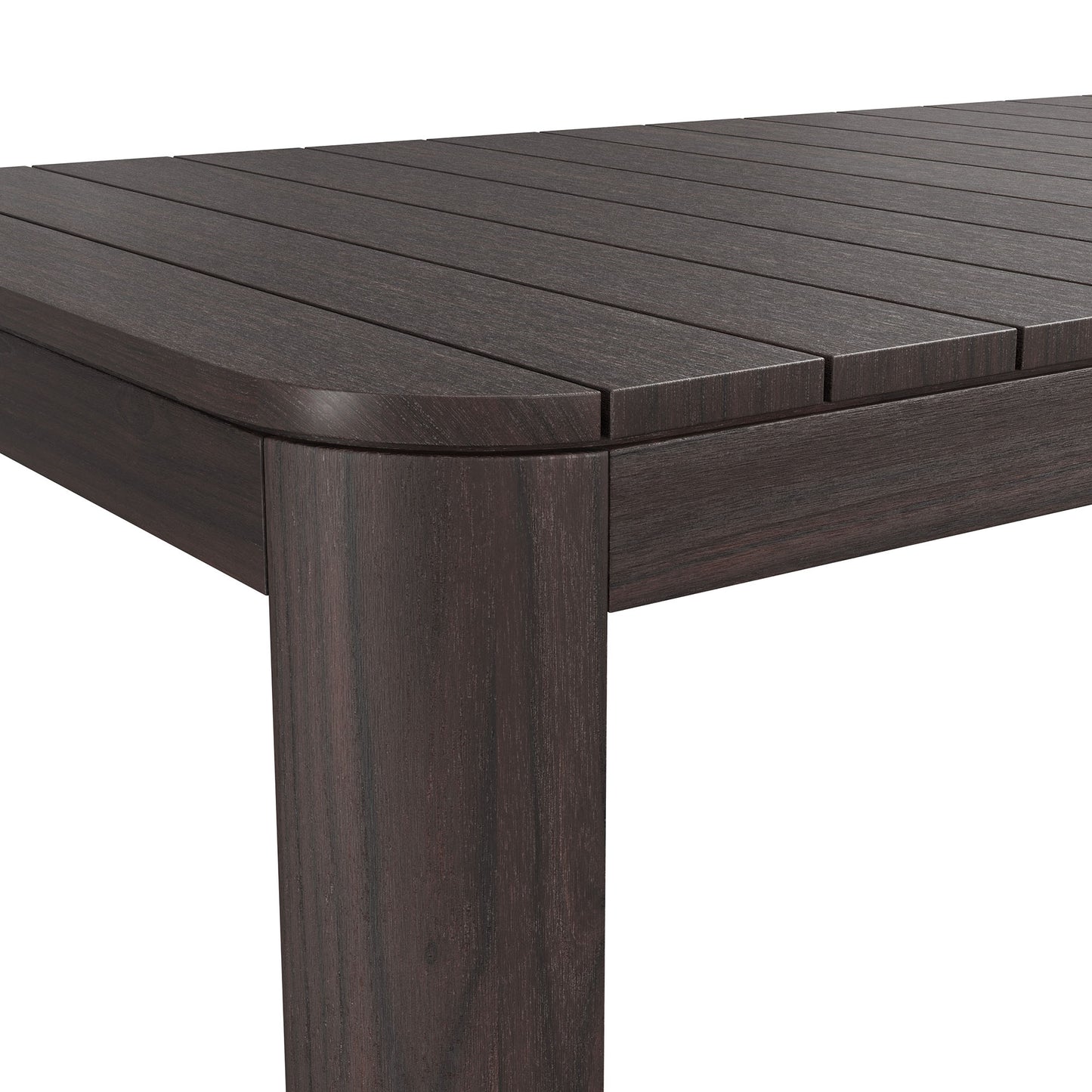 Kona 47 Inch Outdoor Patio Teak Wood Coffee Table by Modway EEI-7634