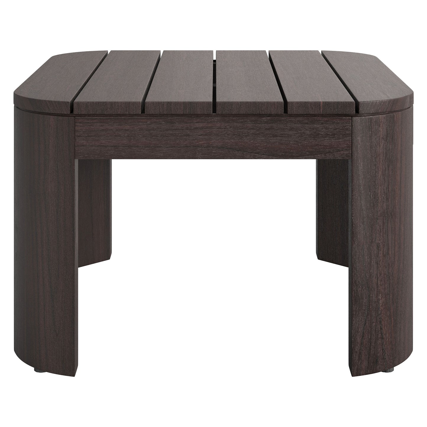 Kona Outdoor Patio Teak Wood Side Table by Modway EEI-7635