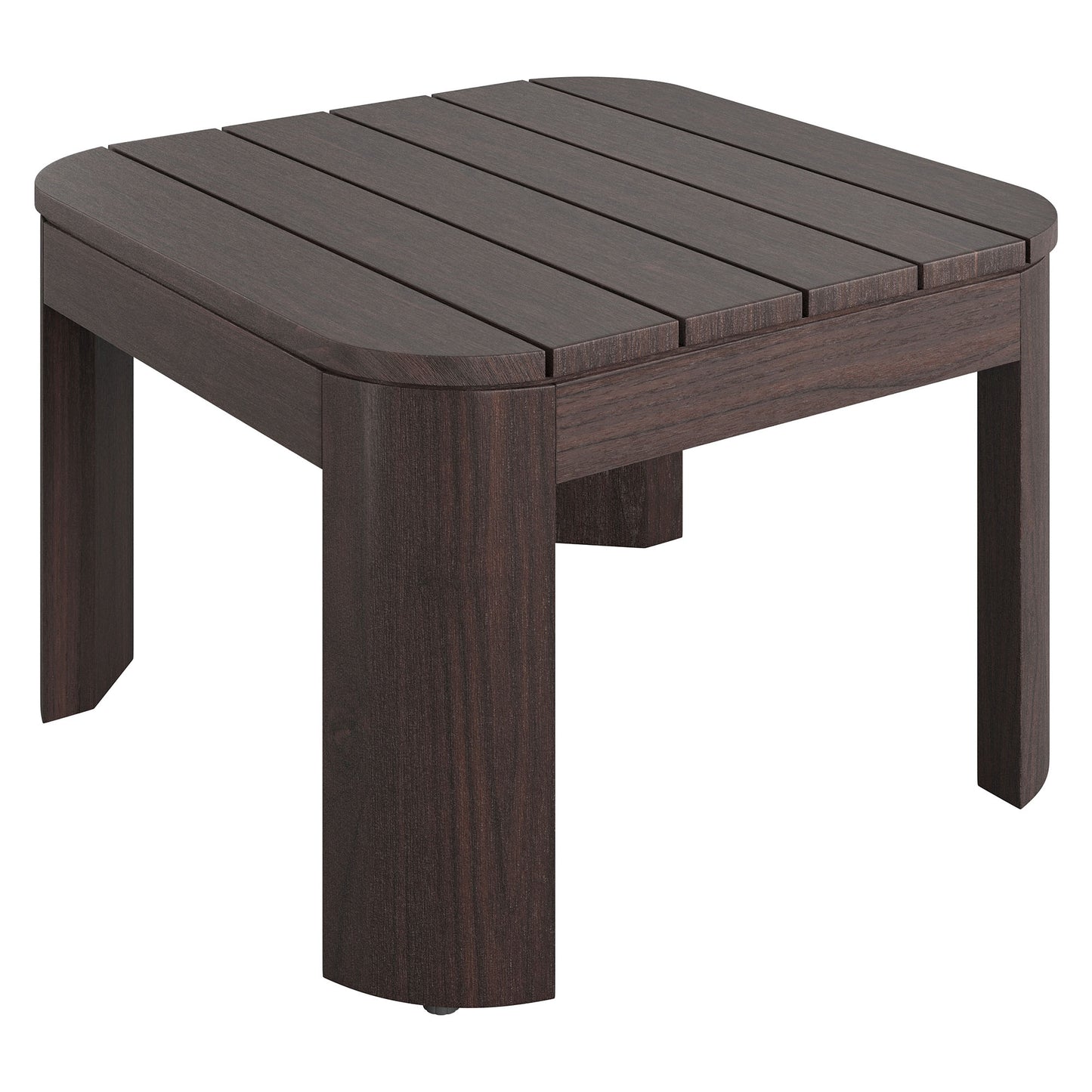 Kona Outdoor Patio Teak Wood Side Table by Modway EEI-7635