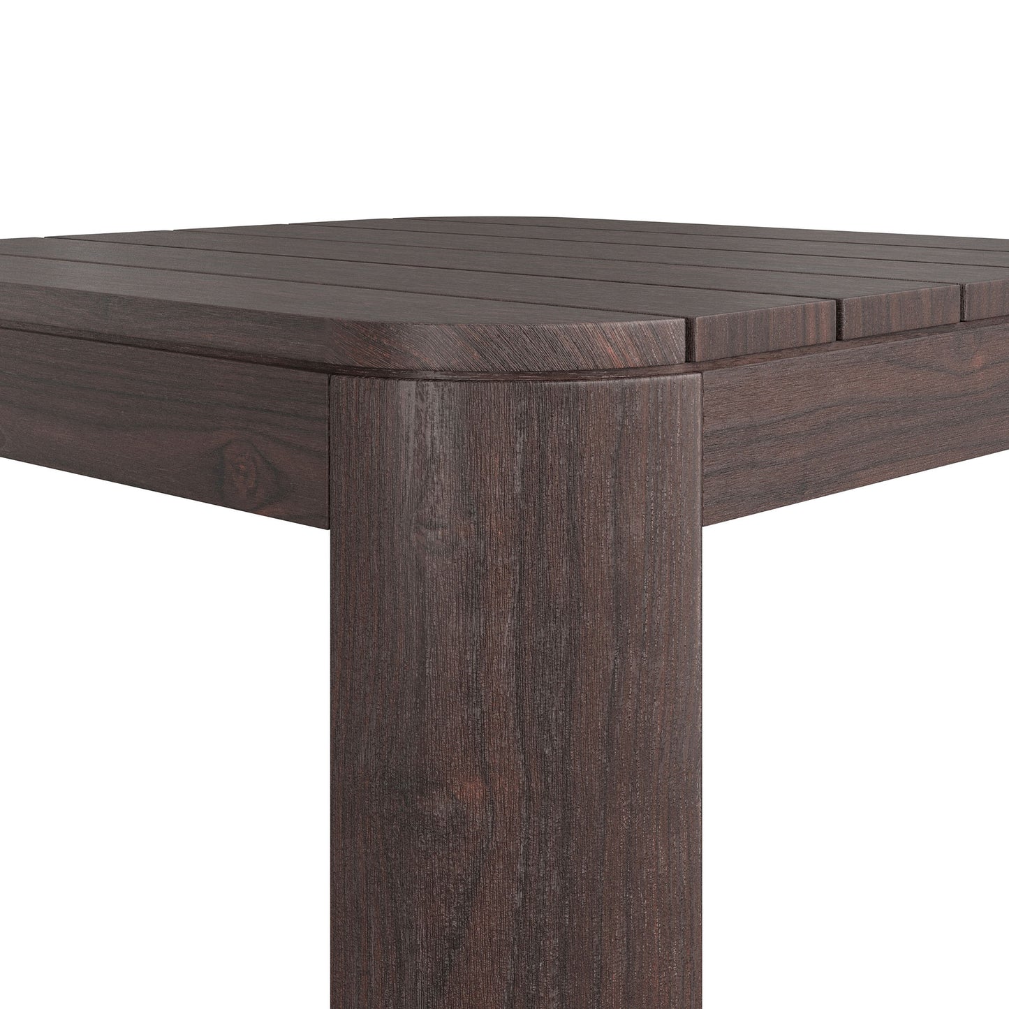 Kona Outdoor Patio Teak Wood Side Table by Modway EEI-7635