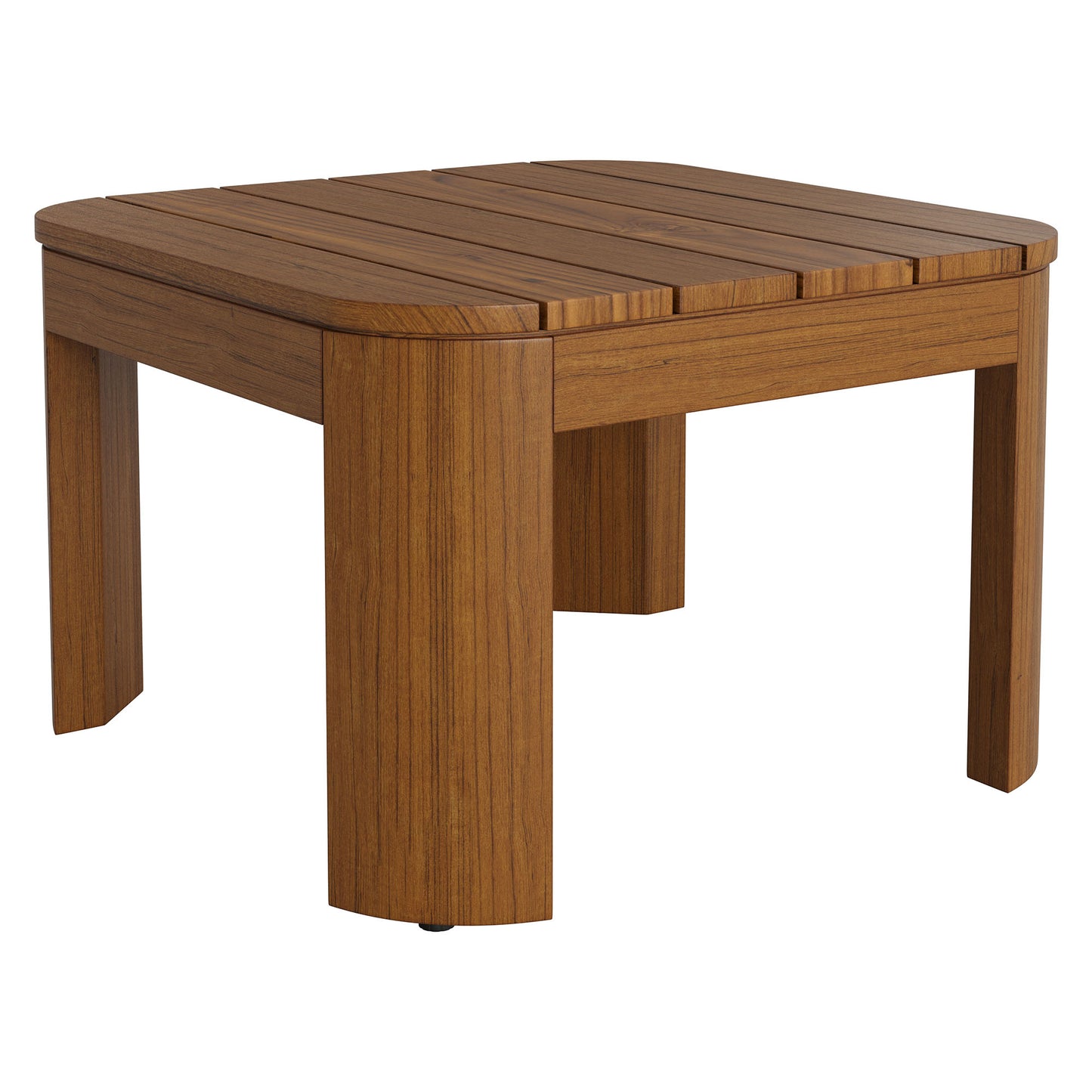 Kona Outdoor Patio Teak Wood Side Table by Modway EEI-7635