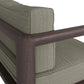 Kona Outdoor Patio Teak Wood Left-Arm Facing Modular Armchair by Modway EEI-7636