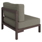 Kona Outdoor Patio Teak Wood Right-Arm Facing Modular Armchair by Modway EEI-7637
