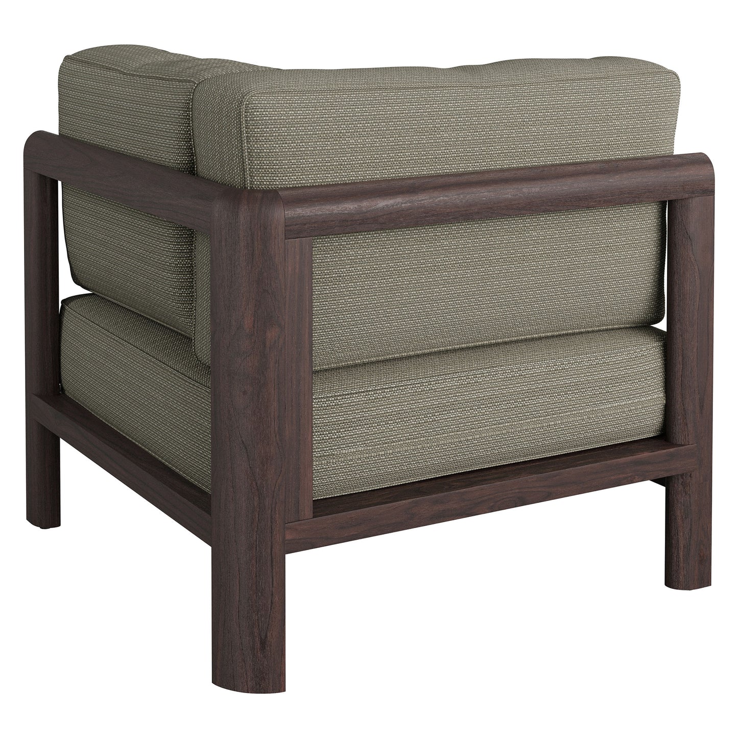 Kona Outdoor Patio Teak Wood Corner Modular Chair by Modway EEI-7638