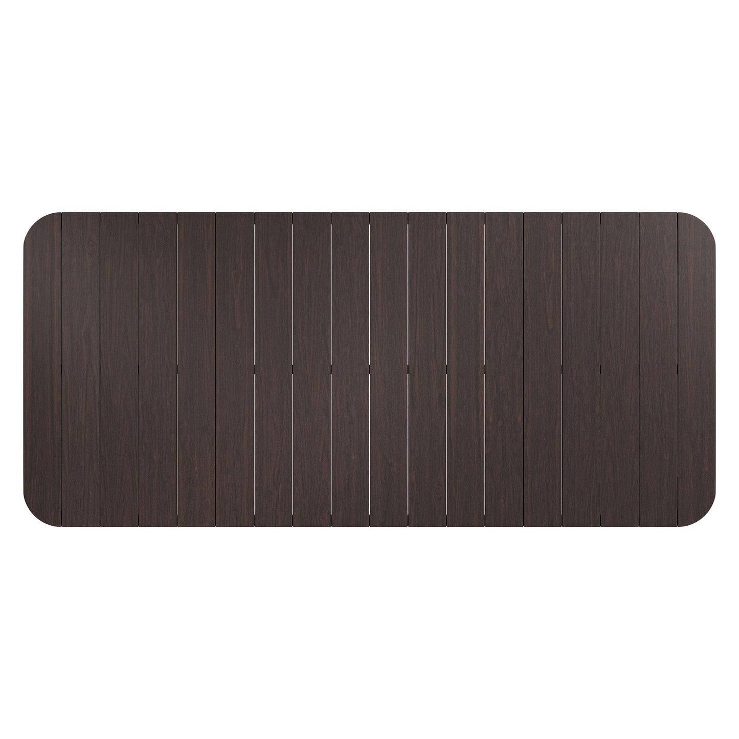 Kona 87 Inch Outdoor Patio Teak Wood Dining Table by Modway EEI-7640