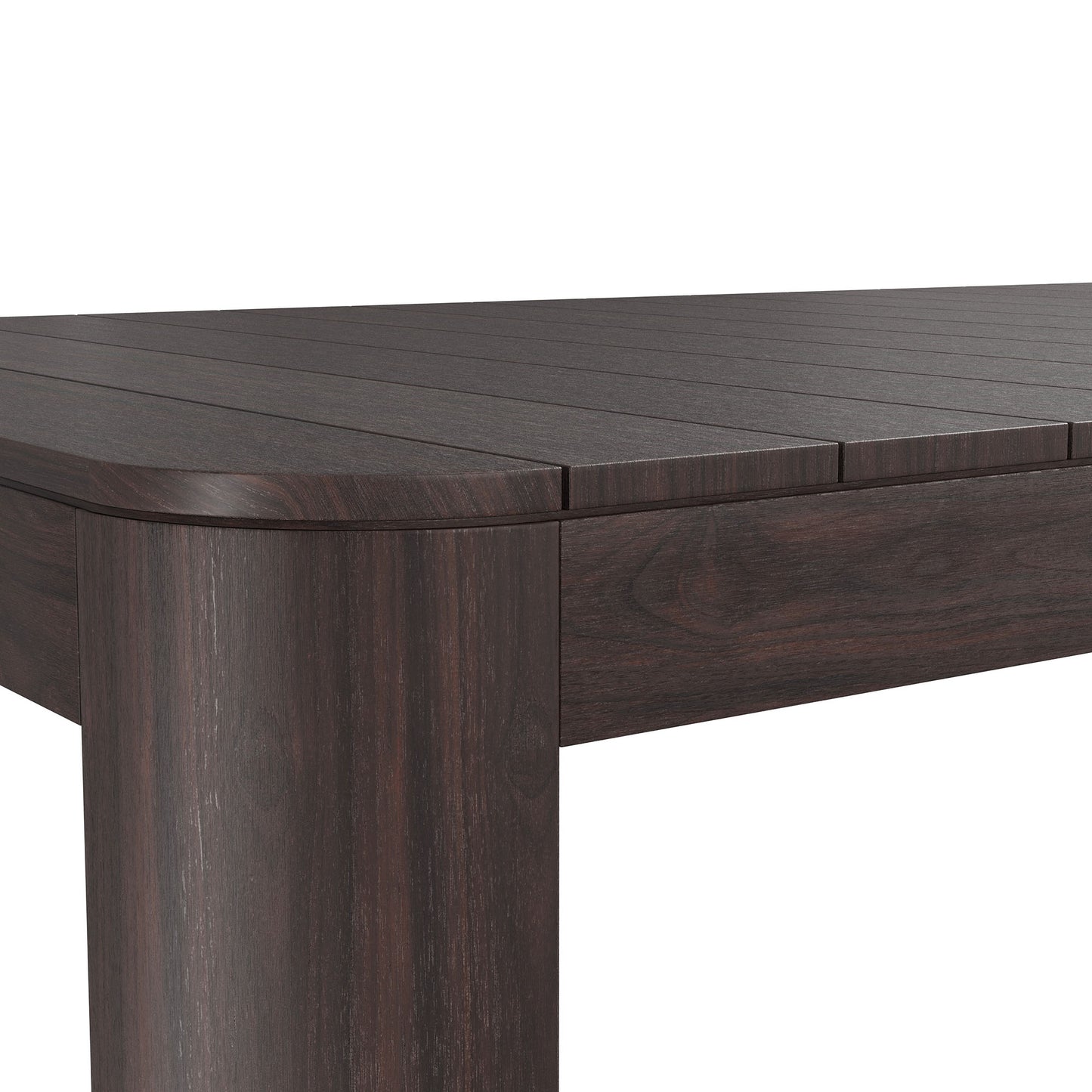 Kona 87 Inch Outdoor Patio Teak Wood Dining Table by Modway EEI-7640