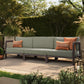 Kona 3-Piece Outdoor Patio Teak Wood Modular Sofa Set by Modway EEI-7648