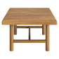 Eleni 41-Inch Outdoor Patio Teak Wood Coffee Table by Modway EEI-7655