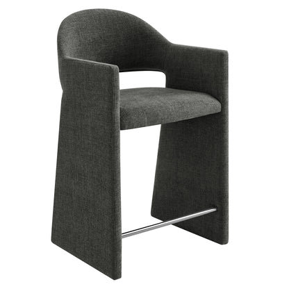 Talia 37 Inch Upholstered Fabric Counter Stool by Modway EEI-7664