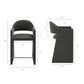 Talia 37 Inch Upholstered Fabric Counter Stool by Modway EEI-7664