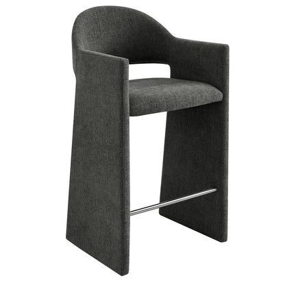 Talia 41 Inch 41 Inch Upholstered Fabric Bar Stool by Modway EEI-7667