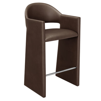 Talia 41 Inch Vegan Leather Bar Stool by Modway EEI-7668